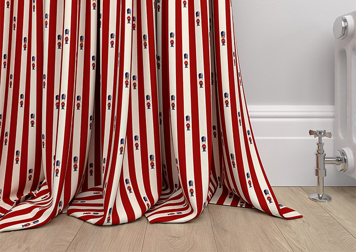 Kings Breakfast, Stripe Kingsmen - Made to Measure Curtains - Image 6